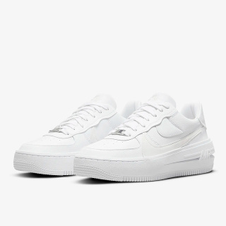 Buty damskie NIKE Air Force 1 PLT.AF.ORM - Białe DJ9946-100