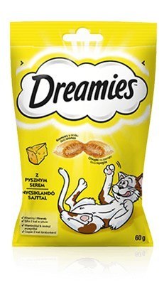 DREAMIES z żółtym serem 60g