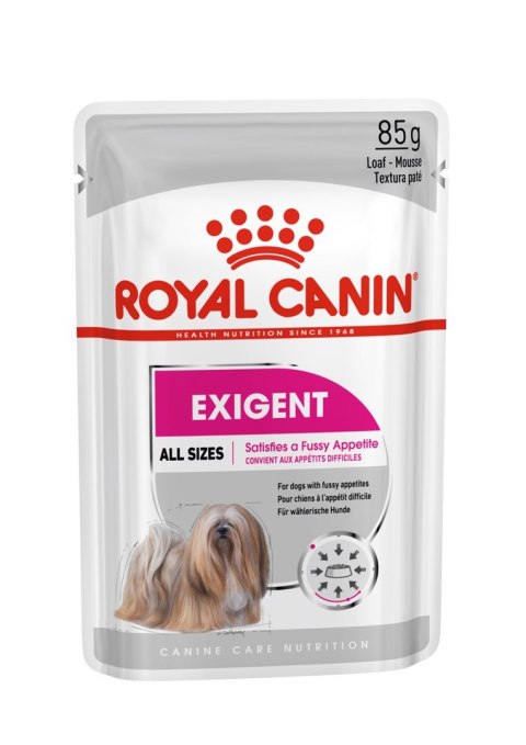 ROYAL CANIN CCN EXIGENT LOAF - mokra karma dla psa dorosłego - 12x85g