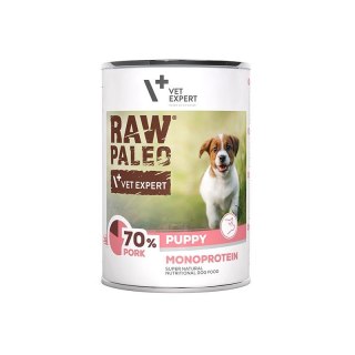 VetExpert Raw Paleo Wieprzowina Puppy Can 400g