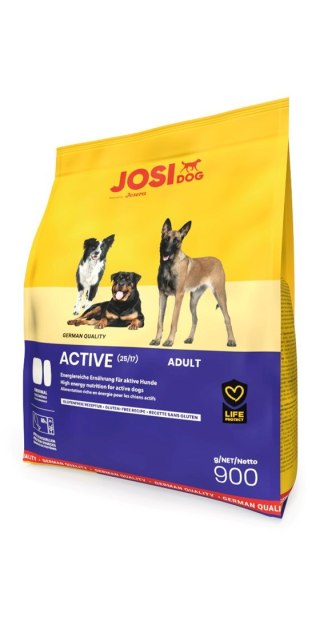 Josera JosiDog sucha karma dla psów Active 900g