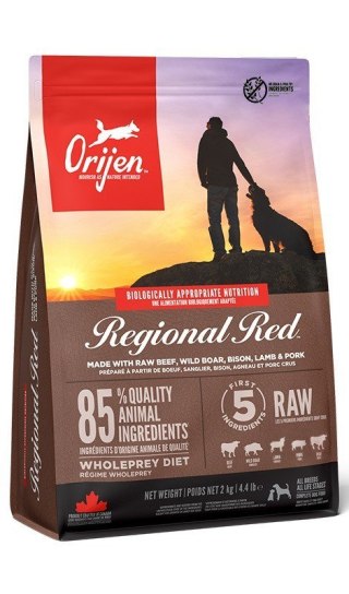 ORIJEN Regional Red - sucha karma dla psa - 2 kg