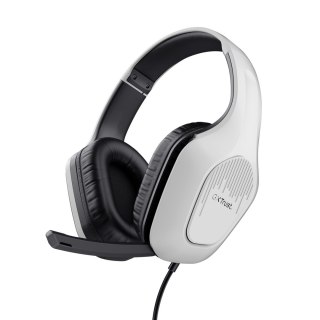 Słuchawki TRUST ZIROX HEADSET WHITE