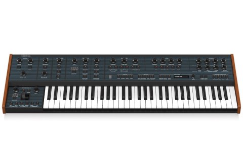 Behringer UB-Xa - Analogowy 16-głosowy syntezator polifoniczny z 8 trybami Vintage, podwójnymi VCF oraz 61 klawiszami z funkcją 