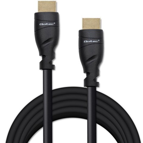 QOLTEC KABEL HDMI V2.1 ULTRA HIGH SPEED 8K | 60HZ | 26AWG | GOLD