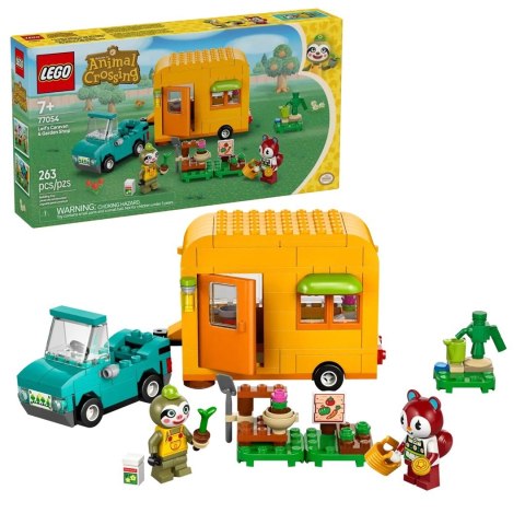 LEGO ANIMAL CROSSING 77054 Leif i jego karawan oraz sklep ogrodniczy