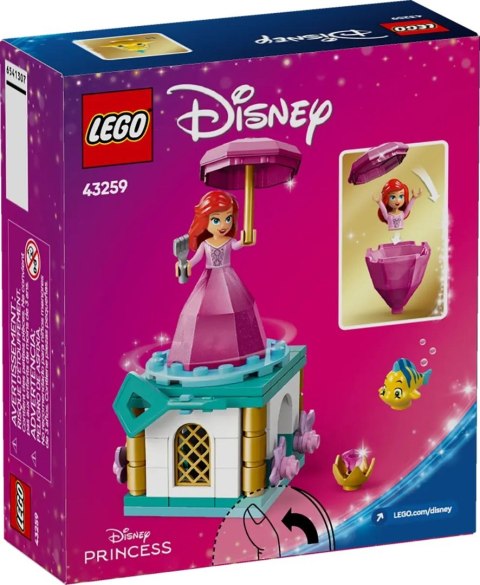 LEGO DISNEY PRINCESS 43259 Wirująca Arielka