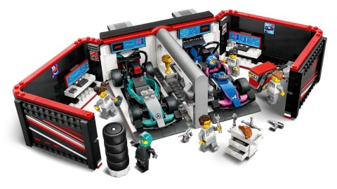 LEGO CITY 60444 F1 Garaż i bolidy Mercedes-AMG i Alpine