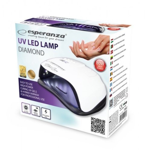 Lampa Esperanza DIAMOND EBN007 (kolor biały)