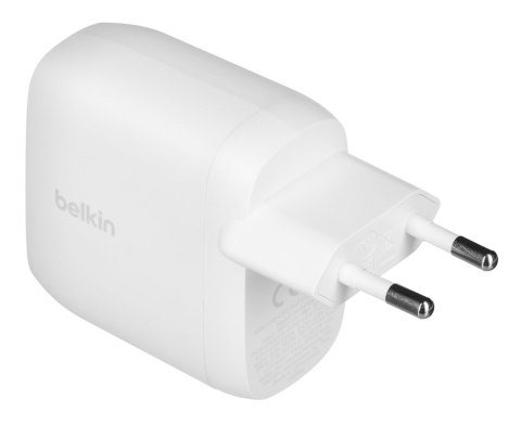 Ładowarka Belkin BoostCharge Pro Dual USB-C PD 3.1 PPS Wall Charger 60W White