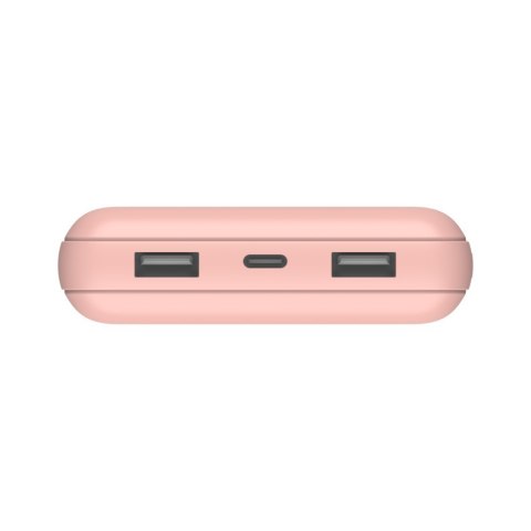 Powerbank Belkin BoostCharge Power Bank 20K 2xUSB-A + 1xUSB-C 20000mAh 15W Rose Gold