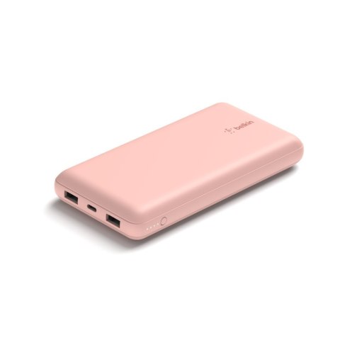 Powerbank Belkin BoostCharge Power Bank 20K 2xUSB-A + 1xUSB-C 20000mAh 15W Rose Gold