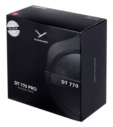 Beyerdynamic DT 770 PRO 80 OHM BLACK LIMITED EDITION - Słuchawki studyjne zamknięte