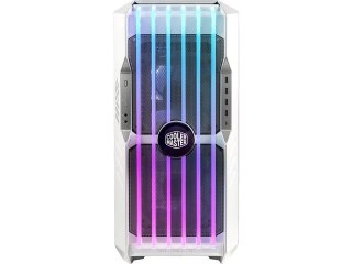 COOLER MASTER OBUDOWA HAF 700 EVO ARGB FULL TOWER Z OKNEM PANEL LCD + KONTROLER BIAŁA