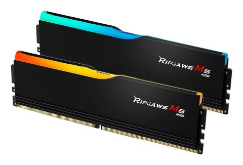 G.SKILL RIPJAWS M5 RGB DDR5 2X48GB 5200MHZ CL40 XMP3 BLACK F5-5200J4040A48GX2-RM5RK