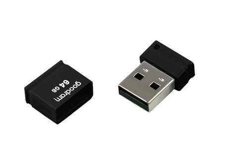 GOODRAM FLASHDRIVE PICCOLO 64GB UPI2 BLACK USB 2.0