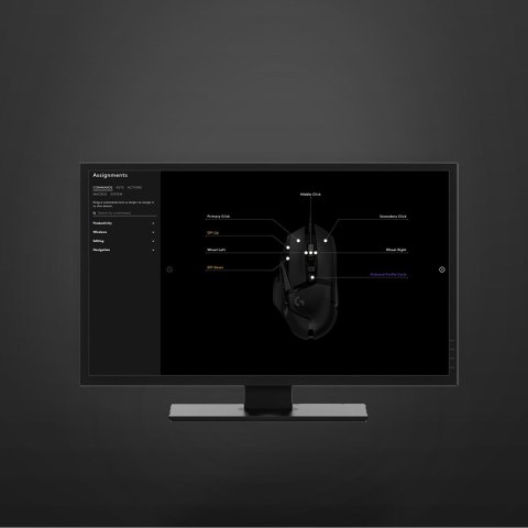 Mysz Logitech G502 Hero 910-005470 (optyczna; 16000 DPI; kolor czarny)
