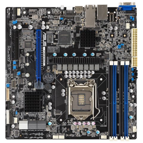 Płyta Serwerowa ASUS P12R-M/10G-2T LGA-1200,C252, 4*DIMM, 1*PCIe x8 slot, 1*PCIe 16 slot, 6*SATA ports, 1*M2, 1 x Dual Port Inte