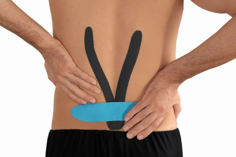 KINESIO TAPE Taśma do kinesiotapingu  (niebieska)