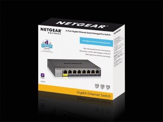 Switch Netgear GS108T-300PES 8p Managed Gigabit