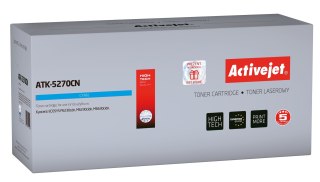 Activejet ATK-5270CN Toner (zamiennik Kyocera TK-5270C; Supreme; 6000 stron; niebieski)