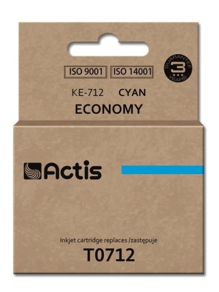 Actis KE-712 Tusz (zamiennik Epson T0712, T0892, T1002; Standard; 13.5 ml; niebieski)