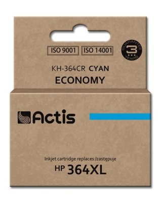 Actis KH-364CR Tusz (zamiennik HP 364XL CB323EE; Standard; 12 ml; niebieski)