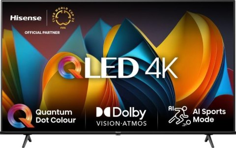 Telewizor Hisense 75E7NQ 75" QLED 4K VIDAA Dolby Vision Atmos Czarny