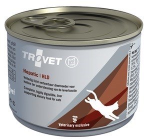 TROVET Hepatic HLD z kurczakiem - mokra karma dla kota - 200 g