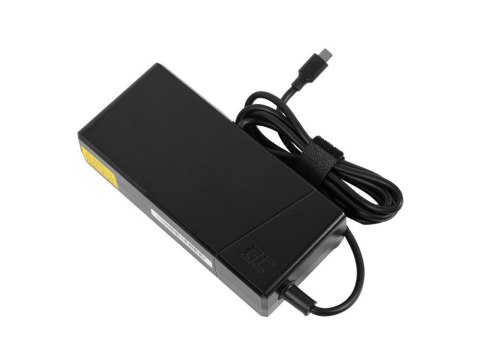 GREEN CELL ZASILACZ / ŁADOWARKA USB-C 130W 5V-9V-12V-15V/3A, 20V/6.5A POWER DELIVERY (AD140P)