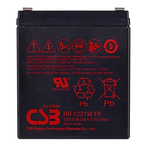 Akumulator CSB HR1221WF2 12V 5,3Ah