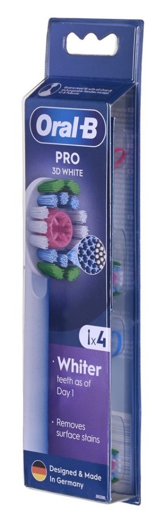 Braun Końcówki Oral-B EB18-4 pRX 3D White 4 szt.