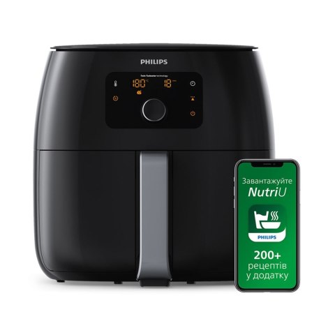 Frytownica Philips Airfryer XXL HD9650/90 (1,4 kg; 2225W; kolor czarny) (WYPRZEDAŻ)