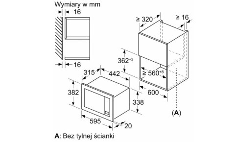 Kuchenka mikrofalowa BOSCH BEL623MB3