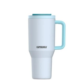 Kubek termiczny z teleskopową słomką Kambukka Rio Tumbler 950ml Frosty Coconut