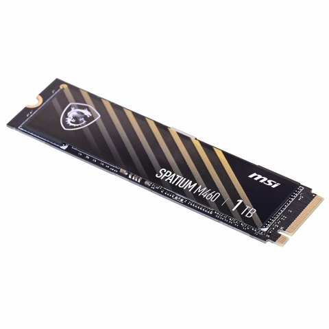 Dysk SSD MSI SPATIUM M460 1TB PCIe Gen4x4 NVMe M.2 2280 3D NAND