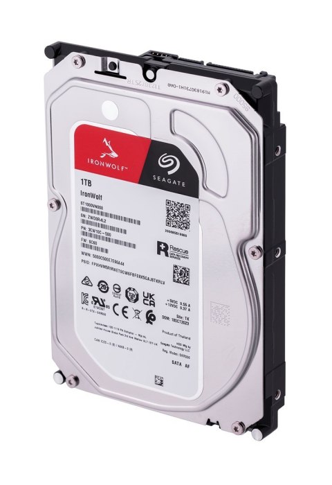 Dysk twardy HDD Seagate IronWolf 1TB 3,5" SATA ST1000VN008