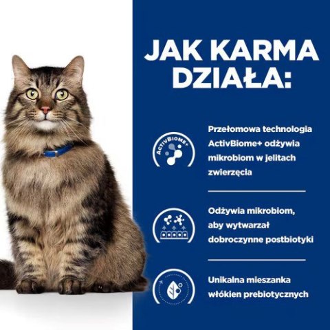 HILL'S Prescription Diet Gastrointestinal Biome Feline z kurczakiem - sucha karma wspomagająca trawienie dla kota - 1,5 kg