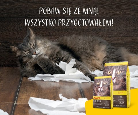 Josera Cat NATURELLE Adult Sterilised Pstrąg - karma dla kotów sterylizowanych - 10kg