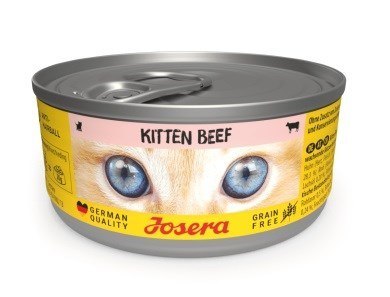 Josera Kitten wołowina puszka dla kotów 200g