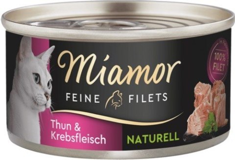 MIAMOR Feine Filets Naturelle tuńczyk i krab 80g