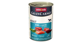 ANIMONDA Grancarno Adult łosoś i szpinak 400g