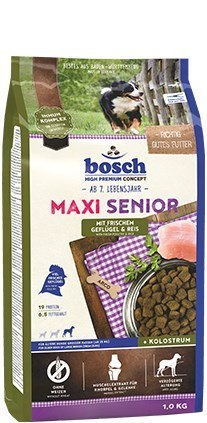 BOSCH Maxi Senior G&R- Drób i Ryż - sucha karma dla psa - 12,5kg