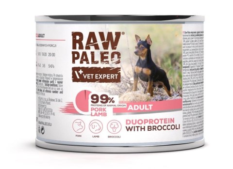 Raw Paleo Pork&Lamb Adult Can 200g