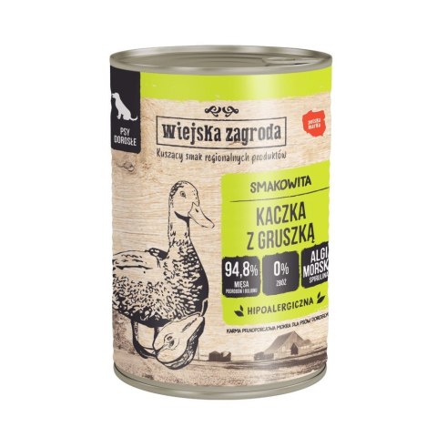 Wiejska Zagroda Kaczka z gruszką 400 g