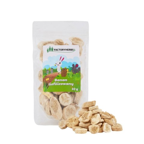 FACTORYHERBS Banan liofilizowany 30g