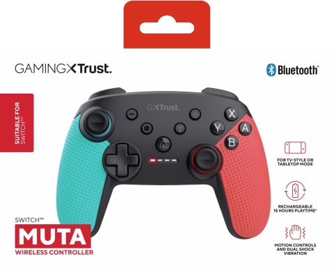 Kontroler Trust GXT 1246B MUTA BT Nintendo Switch Multicoloured