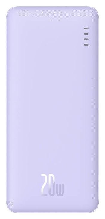 BASEUS POWERBANK AIRPOW 10000MAH 20W (FIOLETOWY)