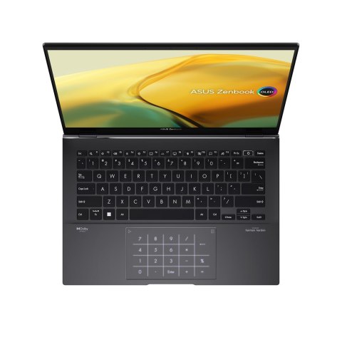 ASUS ZenBook UM3402YA-WS74T Ryzen 7 7730U 14" Touch 2.8K 90Hz OLED 16GB SSD512 BLKB FPR Win11 Jade Black (REPACK) 2Y