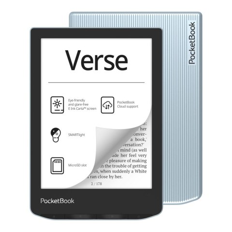 Ebook PocketBook Verse 629 6" 8GB Wi-Fi Bright Blue